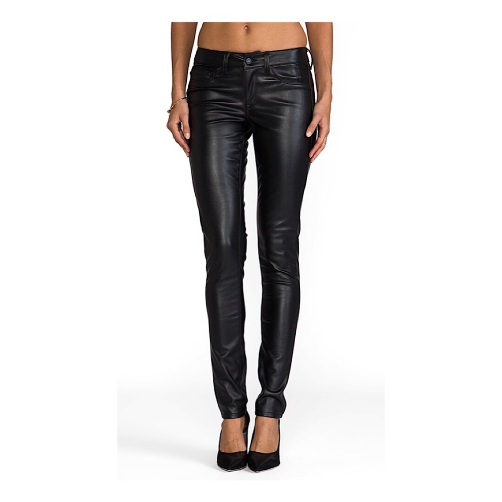 Spring Street Skinny Faux Leather SOLD Design lab